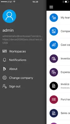 Microsoft Finance and Operations (Dynamics 365) android App screenshot 3